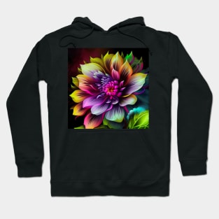 Floral Artwork Designs Hoodie